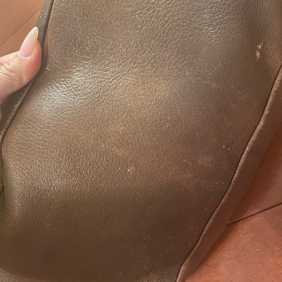 Brown PRADA satchel bag - Picture 3 of 9